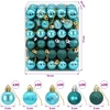 Kalėdų kamuoliukų rinkinys 150 vnt. Žalia 3 cm Polystirenas