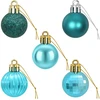 Kalėdų kamuoliukų rinkinys 150 vnt. Žalia 3 cm Polystirenas