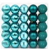 Kalėdų kamuoliukų rinkinys 50 vnt. Žalia 8 cm Polystirenas