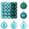 Kalėdų kamuoliukų rinkinys 75 vnt. Žalia 6 cm Polystirenas