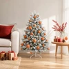 Kalėdų kamuoliukų rinkinys 88 vnt. Bronzinė Ø 6 cm Plastmasė