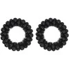 Kalėdų Kamuoliukų Vainikai 2 pcs Juoda 33 x 33 x 7 cm