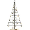 Kalėdų Kūgio Medis s stovu Juoda 180,5 cm Plienas