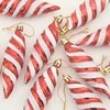 Kalėdinis spiralinis kamuolys 40 pcs Raudona Plastmasė