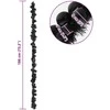 Kalėdų rutulių girlianda Juoda 186 cm Polystirenas