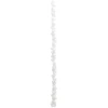 Kalėdų rutulių girlianda LED Balta 186 cm Polystirenas