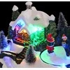 Mini Kalėdų kaimelis 16 x 11,5 x 13 cm Plastmasė Įvairiaspalvis