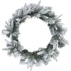 Kalėdų Vainikas Balta Skersmuo 30 cm PVC ir PE