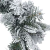 Kalėdų Vainikas Balta Skersmuo 30 cm PVC ir PE