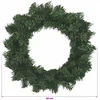 Kalėdų Vainikas Žalia Ø 30 cm PVC