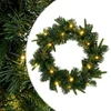 Kalėdų Vainikas Žalia Ø 30 cm PVC ir PE 25 LED