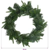 Kalėdų Vainikas Žalia Ø 50 cm PVC ir PE