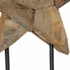 Kalėdų žvaigždė LED Ruda 31 x 15 x 46 cm Kieto teka medžio
