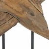 Kalėdų žvaigždė LED Ruda 43,5 x 13,5 x 59 cm Kieto teka medžio