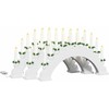 Kalėdų žvakių arkos su 10 LED žvakių 3 vnt. LED Šilta balta