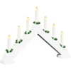 Kalėdų žvakių tiltas 7 LED Šilta balta 39.5 x 5 x 29 cm