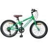Kalnų Dviratis 24 Colių 6-Speed 8-12 metų Žalia