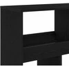 Knygų spinta 2 pcs Juodas ąžuolas 100 x 33 x 93.75 cm