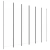 Kambario pertvara, 6 dalių, baltos spalvos, 300x220cm, audinys