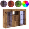 TV staliukas Kampinė LED televizoriaus spinta 100x40x68cm Senas medis