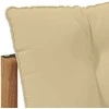 Lauko kampinė sofa Kietasis akacijos medis ir Textilene