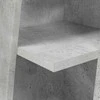 Kampinė spintelė 27,5x27x102cm Apdirbta mediena Betono pilka