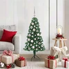 Kampinis dirbtinis Kalėdų medis Žalia 120 cm PVC ir metalas