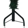 Kampinis dirbtinis Kalėdų medis Žalia 180 cm PVC ir metalas