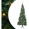 Kampinis dirbtinis Kalėdų medis Žalia 180 cm PVC ir metalas