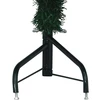 Kampinis dirbtinis Kalėdų medis Žalia 240 cm PVC ir metalas