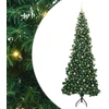 Kampinis dirbtinis Kalėdų medis Žalia 240 cm PVC ir metalas