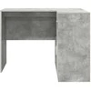 Kampinis rašomasis stalas Betono pilka 102 x 88 x 75 cm