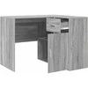 Kampinis rašomasis stalas Pilkas Sonoma 102 x 88 x 75 cm