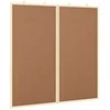 Pranešimų lenta Ruda 80 x 80 x 1.4 cm Pušies masyvas