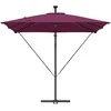 Skėtis nuo saulės Bordo raudona 249 x 249 x 250 cm