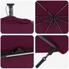 Skėtis nuo saulės Bordo raudona 294 x 294 x 248 cm