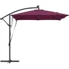 Skėtis nuo saulės Bordo raudona 249 x 249 x 250 cm