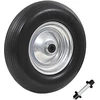 Karučio ratas su ašimi, 4.00-8390mm, tvirtas PU