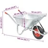 karutis 90 L 150 kg Cinkuotas plienas ir plastikas