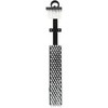 Karvių šepetys Reguliuojamas Juoda ir Balta 84 x 10 x 91 cm PVC