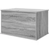 Katės namelis Pilkas Sonoma 85 x 55 x 50,5 cm Apdirbta mediena