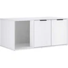 Katės narvo baldai Balta 100 x 49 x 45 cm Apdirbta mediena