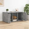 Katės narvo baldai Betono pilka 100 x 49 x 45 cm