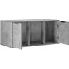 Katės narvo baldai Betono pilka 100 x 49 x 45 cm