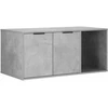 Katės narvo baldai Betono pilka 100 x 49 x 45 cm