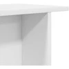 Kavos staliukas 2 pcs Balta 40 x 30 x 49 cm Apdirbta mediena