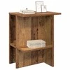 Kavos staliukas 2 pcs Sendintos medienos 40 x 30 x 49 cm