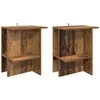 Kavos staliukas 2 pcs Sendintos medienos 40 x 30 x 49 cm