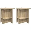 Kavos staliukas 2 pcs Sonoma ąžuolas 40 x 30 x 49 cm