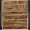 Kavos staliukas 80x80x35 cm Masyvus Rough Wood Mango
